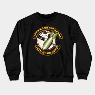 716th Bomb Squadron - 449th Bomb Group - 15th Air Force Crewneck Sweatshirt